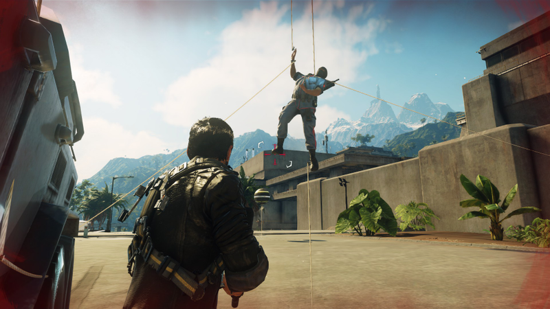 Illustration for article titled I'll Finish Just Cause 4 Once The Balloon Grapple Stops Being Hilarious